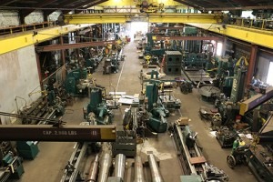 18,000 foot machine shop containing manual and CNC machining
